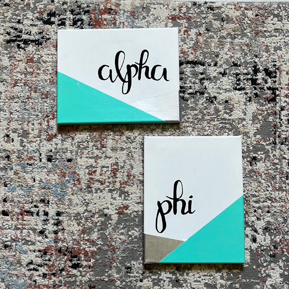 Alpha Phi Canvases